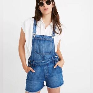 Madewell Adirondack Short Overalls